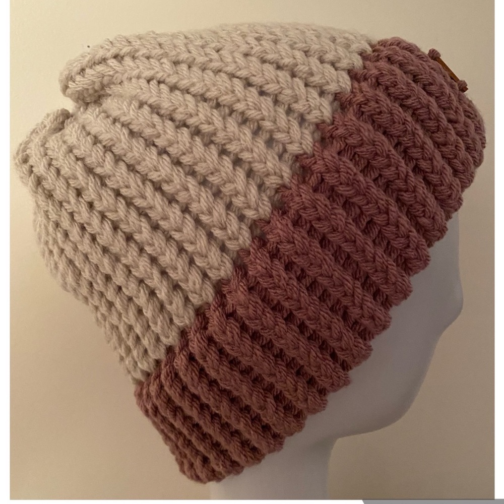NWT Loom Knitted Hats, Warm and cozy, Knitting, Hats, Handmade by Seller.